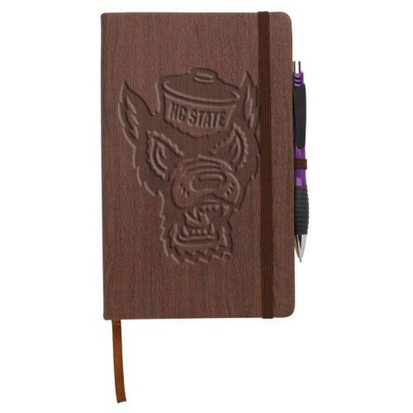 Woodgrain Journal Imprinted - Tuffy